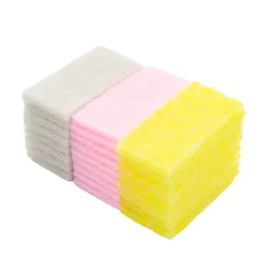 Heavy Duty Citric Acid Scouring Pad Oil Stain Removal Kitchen Cleaning Cloth