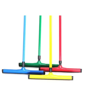 Heavy Duty Commercial EVA Plastic Floor Moss Squeegee With Standard US Thread for Food Plant With Fiberglass Pole