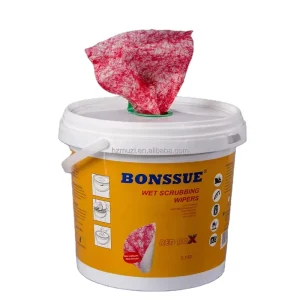 Heavy Duty Disposable Industrial Clean Wipes Spunlace Multi Purpose Cleansing Wipes