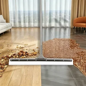 Heavy Duty Durable Stainless Steel Floor Squeegee TPR Blade Plastic Eco Friendly Large Water Wiper Factory Cleaning Tool