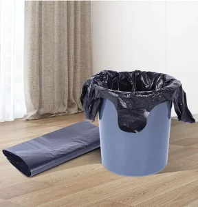 Heavy Duty HDPE Recyclable Trash Bags for Home Kitchen Bathroom Bedroom Supermarket Use