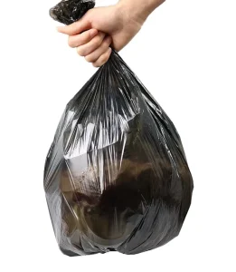 Heavy Duty HDPE Waste Refuse Sacks Side Gusset Trash Bin Liner China Supply Garbage Bag