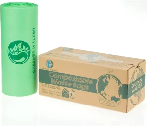 Heavy Duty Household Ok Compostable Waste Bag Biodegradable Cornstarch Trash Bags