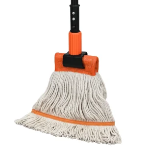 Heavy Duty Industrial Commercial Professional Janitor Mop Wet Floor Cleaning String Cotton Mops for Home Garage Office Workshop