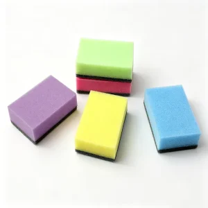 Heavy Duty Kitchen Scrubber Sponge High Density Foam Tough Scourer Ideal for Greasy Pots and Pans