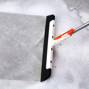 Heavy-Duty Multifunctional Indoor Broom Magic Floor Wiper Sweeper EVA Scraper Blade Stainless Steel Household Cleaning