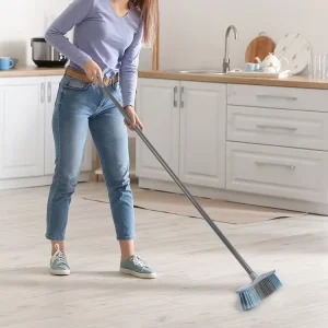 Heavy Duty Outdoor PET Broom Portable with Sweeping Capabilities Durable Built for Long Lasting Use