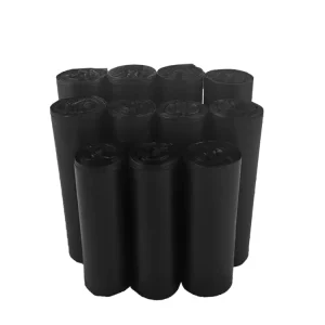 Heavy Duty Recycled Plastic Bin Liner Large Portable Trash Bag Custom Disposable PLA Trash Bag Roll for Household Products