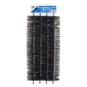 Heavy Duty Roof Whisker Sweeper Cleaning Broom Twig Rain Filter Channel Gutter Brush