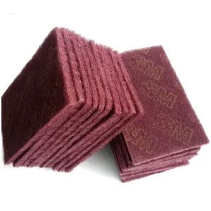 Heavy Duty Scour Pads Dish Scrubber Non-Scratch Green Reusable Household Scouring Pads for Kitchen and Dish Cleaning Tool
