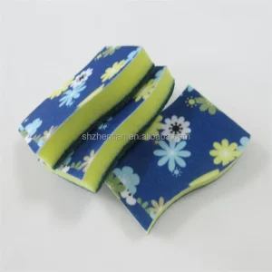 Heavy Duty Scrub Sponge Dish Scrubber Sponge Non Scratch Double Sided Reusable Cleaning Scouring for Kitchen Dishes