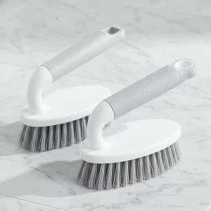 Heavy Duty Scrubber Brush with Non Slip Grip for Sink and Tub Cleaning