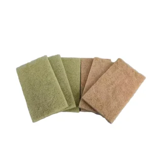 Heavy Duty Scrubber Pad for Greasy Stains Gentle & Long Lasting Reusable Made of Coconut Fiber Non Scratch