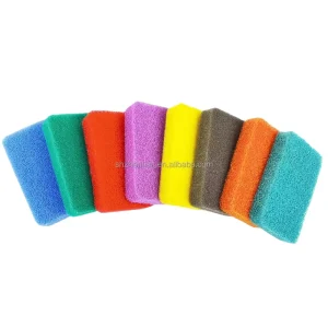 Heavy Duty Silicone Scrubber Sponges Kitchen Bathroom Cleaning Scrubber Dish Washing Scrubber