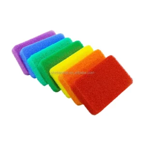 Heavy Duty Silicone Scrubber Sponges Kitchen Bathroom Cleaning Scrubber Dish Washing Scrubber
