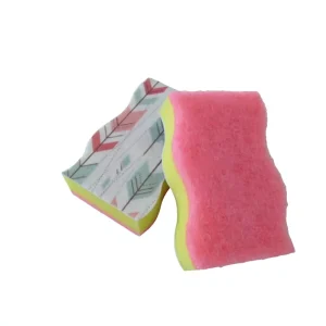 Heavy Duty Sponge Scouring Pad Dishwashing High Density Sponge Household Sponge Scrubber