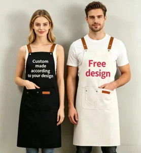 Heavy Duty Waxed Canvas Sleeveless Shop Apron Waterproof Oil-Proof Lightweight Adjustable Straps Kitchen Cooking Professional