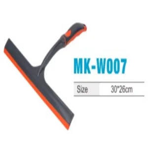 Heavy Duty Window Scraper MK W007 Non Slip Handle Glass Squeegee for Home Commercial Window Washing