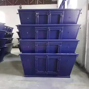 Heavy Environmentally Friendly Waste Container Skip Bin of China National Standard