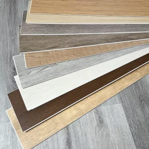 Herringbone Pattern Commercial grade 4mm 0.3mm Anti slip Surface SPC Flooring 10mm Waterproof