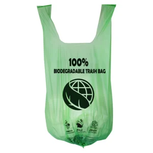 High Density Biodegradable PLA Trash Bags Heavy Duty Thick Durable Leak Proof Tear Resistant Garbage Bags Home Office Outdoor