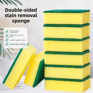 High Density Dipped Sand Containing Dishwashing Sponges Pads Pot Scrubbers Scouring Pads (Model A1187)