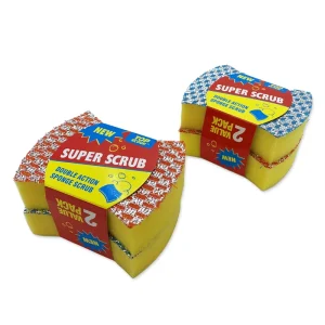 High Density Easy Foam Rectangle Dish Washing Scrubber Pad for Kitchen Use Sponges & Scouring Pads