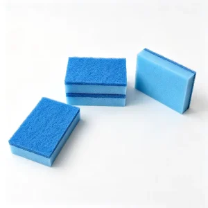 High-Density Household Kitchen Dish Sponge Scrubber Scouring Pad