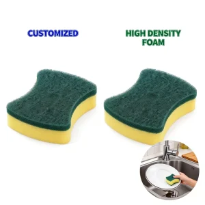 High-Density Natural Sponges Scouring Pads for Car Wash Kitchen Use Durable Cleaning Scrubber