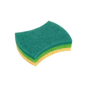 High-Density Natural Sponges & Scouring Pads for Car Wash & Kitchen Use Durable Cleaning Scrubber Easy to Rinse Degradable