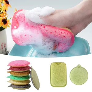 High Density Water Absorbent Dishwashing Sponge Scouring Pad for Household Kitchen Cleaning Premium Quality Wipe & Clean Tool