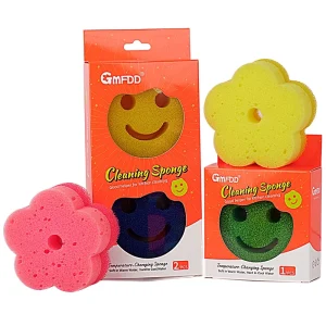 High Foam Scrub Sponge Dish Washing Multi Function Kitchen Cleaning Sponges Colorful Dishwashing Sponge