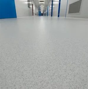 High Hardness Anti Slip Self Leveling Epoxy Floor Coating High Gloss Marble Effect Concrete Colored Sand Spray Application