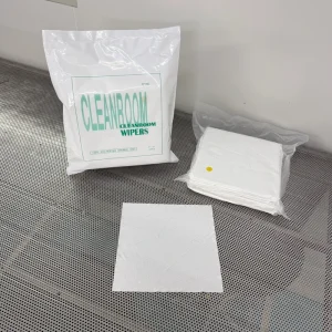 High Performance Polyester Cleanroom Wipes for Controlled Environment Surface Cleaning and Particle Reduction Solutions