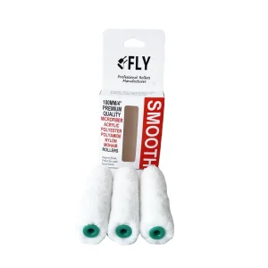 High Quality 4 Inch Microfiber Roller Brush Lint Free Paint Rollers for DIY Industrial Use with Customizable OEM Support