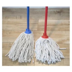 High Quality 400gm Cotton Mops Cotton Wet Mop Head With 260g & 300g Plastic Clip 70g 130cm Length
