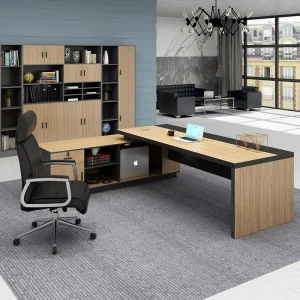 High Quality CEO Manager Business Executive Office Table Latest Office Computer Table Office Furniture Wooden