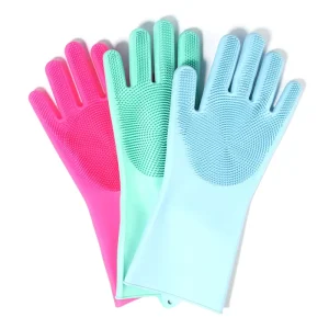 High Quality Cleaning Gloves Silicone Kitchen Household Gloves for Dish Washing