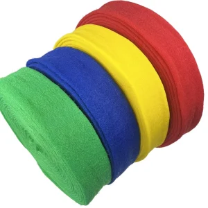 High Quality Colorful Kitchen Cleaning Sponge Pad Material Polyester Yarn Knitting Fabric Sponge Cloth in Roll