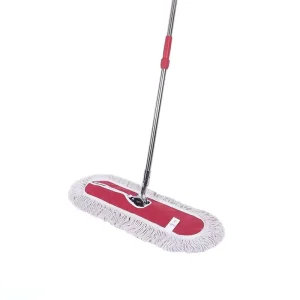 High Quality Cotton Yarn Wet & Dry Dual Use Dust Mop with Aluminum Pole for Hotel, Hospital, Property & Office Janitorial