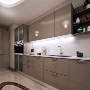 High Quality Custom Best Selling Stainless Steel Kitchen Kitchen With Wall Cabinet