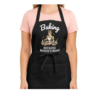 High Quality Custom Design Funny Baking Aprons with Pockrts Adjustment for Bread Bakers Cute Cooking Chef Aprons