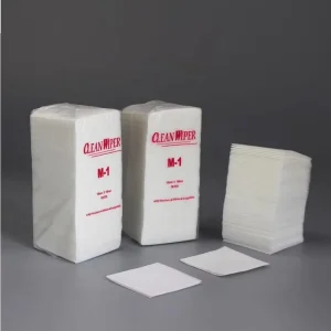 High Quality Disposable 1/4 Fold 100% Rayon Eco-Friendly Lint-Free Wipes for Cleanroom Cleaning in Industries