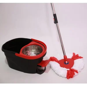 High Quality Easy Wring Microfiber 360 Spin Mop Bucket Set for Spin Mop Bucket Efficient Floor Cleaning System