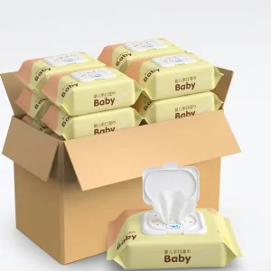 High Quality Eco Friendly Disposable Hygiene Soft Baby Wipes Adult Cleansing Wipes OEM Wet Wipes Cleaning