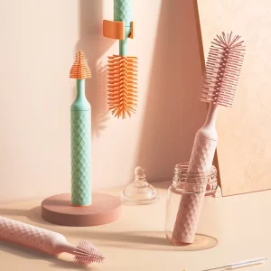 High Quality Eco Friendly Portable Low Noise 3 in 1 Cordless Electric Baby Bottle Cleaning Brush