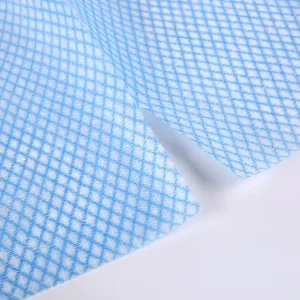 High Quality Eco friendly and Economical Highly Efficient Blue Gentle Disposable Viscose Cleaning Cloths