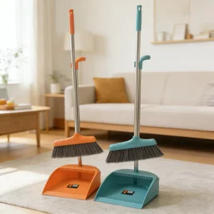 High Quality Home Cleaning Supplies Broom and Dustpan Set Design Broom and Dustpan Set