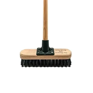High Quality House Brooms Wooden Handle Garden Broom with PVC Broom Head and Plastic Dustpan Set