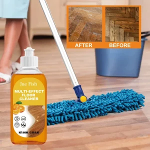 High Quality Jue Fish Gentle Cleaning Stubborn Dirt Polishing Refurbishing Quick Drying Multifunctional Floor Cleaner